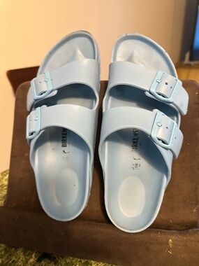 Birkenstock Arizona EVA Sandals - Light Blue
